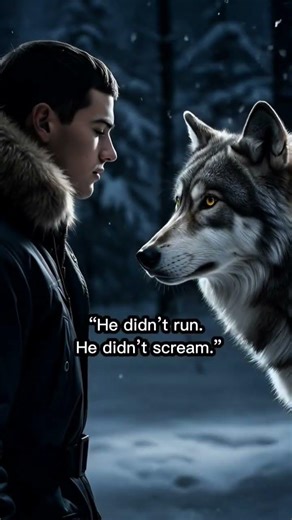 Predator or Protector? The Wolf's Decision #animalencounter #wildlife #animalshorts