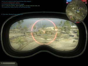 My custom SIMRAD that calls in an Maveric missile addon - Battlefield 2