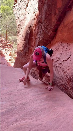 We Climbed Into Sedona’s Secret Subway Cave — This View Feels Unreal #boyntoncanyon