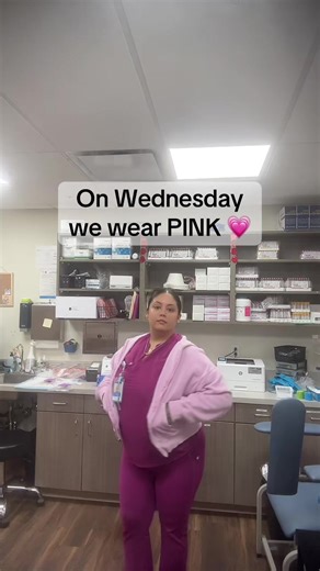On Wednesday we wear PINK ! 💗 #lablife #healthcareworker #wednesdaywewearpink #dayinthelife