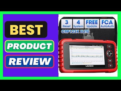 Launch OBD2 Scanner CRP123X Elite, 2026 Lifetime Update WiFi Scan Tool