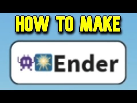 How to Make an Ender in Aura Craft (Roblox)