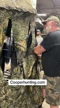Dan Cooper Demonstrates the BowMaster+ Tree-Stand Blind | Indiana Deer, Turkey & Waterfowl Expo