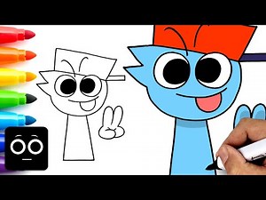 How To Draw FNF Boyfriend | Step by Step Art Lesson for Beginners
