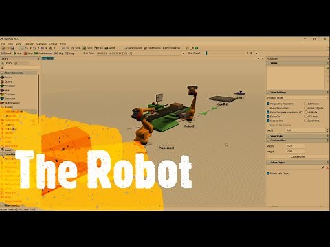 How To Use Robot In Flexsim | Using Task Executer | Step by Step Flexsim Simulation Tutorial