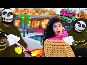 SCATTER SCULL BURNED DOWN the SPY NINJAS SAFE HOUSE 😱💔