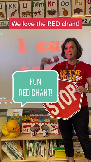 Frog Street Press Red Chant for Kindergarten Classroom