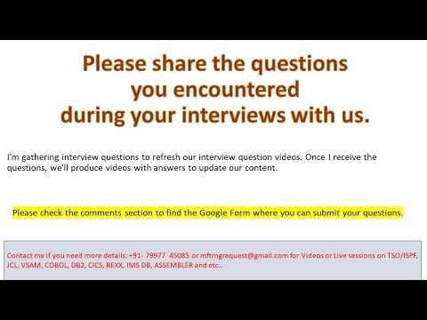 COBOL DB2 CICS REXX JCL VSAM Interview or scenario based interview questions