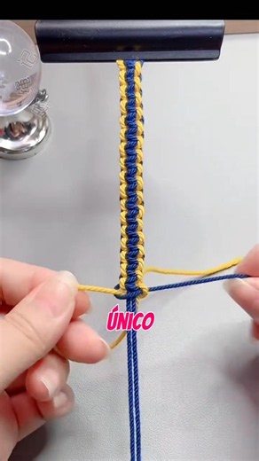 DIY Pulsera de Macramé Fácil Paso a Paso 🧶✨ #Shorts #Macrame #DIY