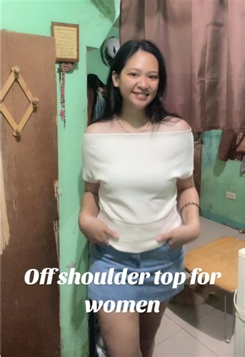 Stylish Off Shoulder Knitted Tops for Women