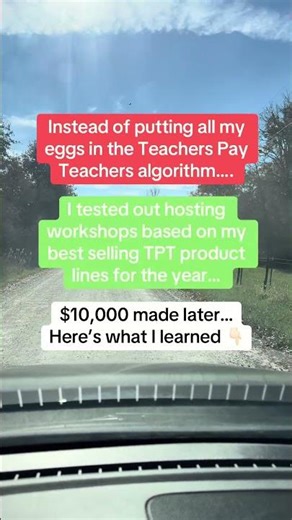 How I Turned My Best-Selling TPT Products Into Paid Workshops