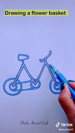 Easy Step-by-Step Guide on Drawing a Bicycle