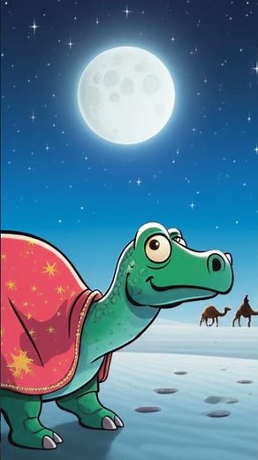 Anky the Ankylosaurus Draped in a Desert Cloth