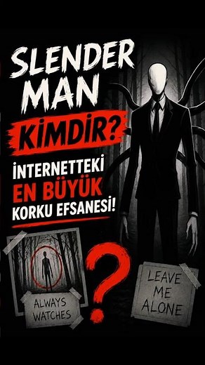 😱 How Did Slender Man Originate? The True Story! 🤯