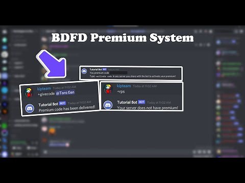 BDFD Premium System Tutorial