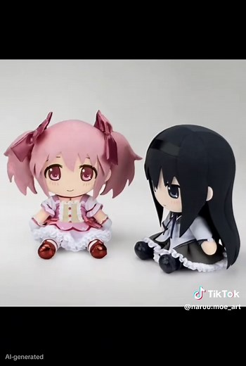 #MADOKAMAGICA : : La Película De Madoka Magica 100% real no fake 😳💜 #ia #anime #parati #fyp