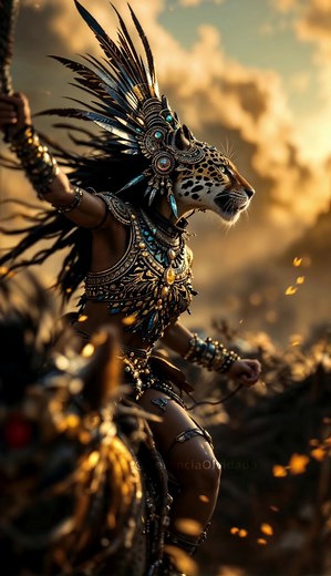 Brave Aztec warrior women who never give up. \t#strongwomen #aztec #womenwarriors #herenciaolvidada