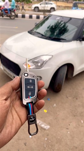 Swift Lxi key ￼ upgrade Centre loking key flip key 🔑 #carkey #swift #suzuki car key cover #alighar