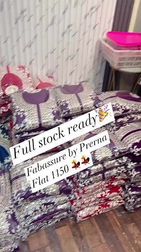 11K views · 68 reactions | Full stock ready book yours https://fabassure.com/products/mirror-premium-suits?utm_content=ios&utm_medium=product-links&utm_source=copyToPasteboard FLAT 1150/-  for mat bolna nahi mila premium suit in georget with all thread work  | Fabassure By Prerna | Facebook