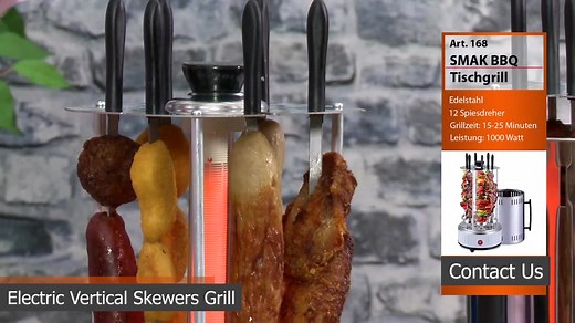 3 in 1 Electric BBQ Kebab Grill Machine Household Automatic Rotating Skewers Machine Indoor Smokeless Barbecue Grill Oven