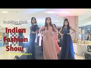 Indian Fashion Show - Beautiful Model's Ramp walk