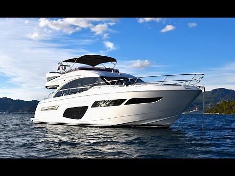 PRINCESS F70 / 2020 / Motor Yacht For Sale VIDEO TOUR (walkthrough) Keen Seller