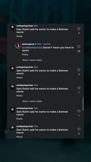 "Sam Raimi Wants to Make A Batman Movie"