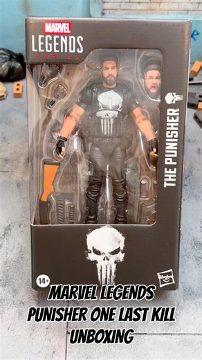 Marvel Legends Punisher Unboxing #actionfigures #hasbro #marvellegends #punisher #marvelstudios