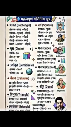 Basic Maths Formulas #viral #exam #basicmaths #formulasformaths #maths #exam #basic #examchallenge