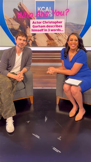 Amy Johnson on Instagram: "Christopher Gorham is starring in the new show “Sheriff Country” on CBS. It’s a spin-off from the hit show “Fire Country.” He’s also on “Georgie & Mandy’s First Marriage” and “Tempest.” He visited KCAL to tell us about all the shows, and he describes himself in 3 words… #christophergorham #sheriffcountry #firecountry #kcal #3words"