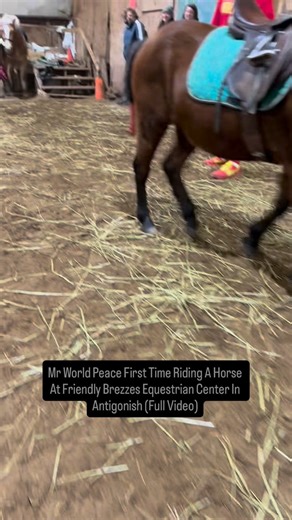 Mr World Peace First Time Riding A Horse At Friendly Brezzes Equestrian Center In Antigonish (Full Video) 🔥IM IN Antigonish NS! Do you Want To Buy Your World Peace Hoodies, Shoes, Basketball Jerseys, or Skateboard Decks! I’ll come deliver and sing for you! Call/Text 249-878-5510 Free delivery, I’ll sing a song, you can send World Peace Hoodies to surprise a friend, & we can do a promotional video for your business! Bring Super Good Energy Into Your Office! *New Album* Let Me See Ya Smile Shine 