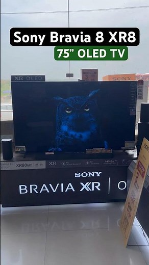 Sony Bravia 8 XR8 75” OLED TV 🔥