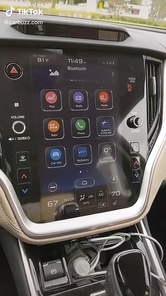 2020 Subaru Legacy Touchscreen Review