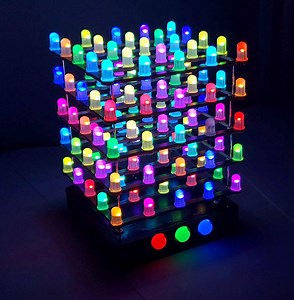 5x5x5 RGB LED Cube - Etsy
