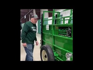 Portable Loading Chute - High-Low Portable Loading Chute Real Tuff Livestock Equipment