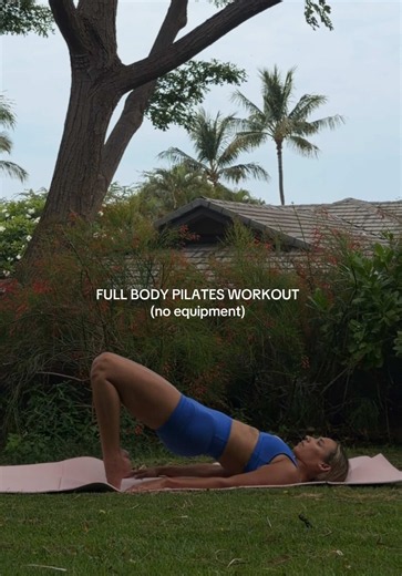 Full body at home pilates🤍 #pilates #athomepilates #athomeworkouts #fullbodypilates