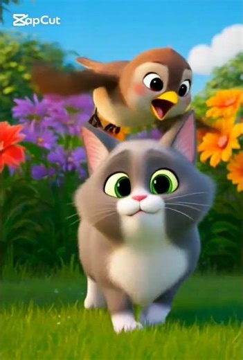 "Tiny Toon Story – Just 6 Seconds of Fun!"#MiniCartoon #CartoonShorts