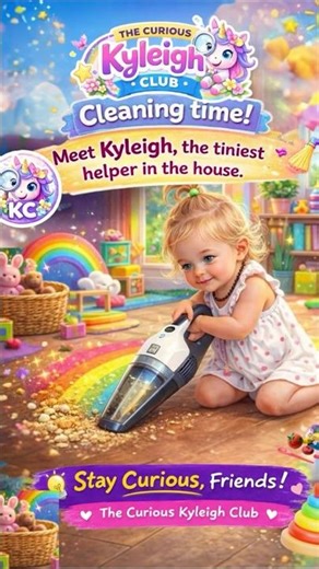 Kyleigh the Little Helper! 👩‍🍳