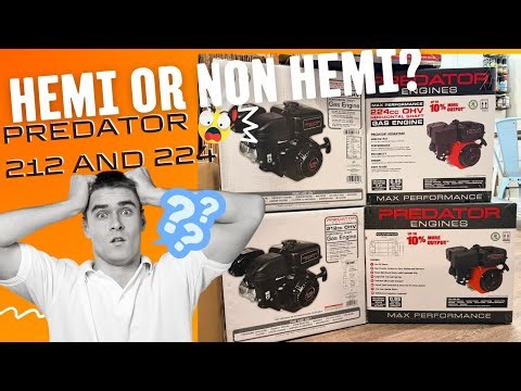 NEW 2025 UPDATE for PREDATOR 212cc and 224cc Engine - HEMI vs Non Hemi Side by Side comparison