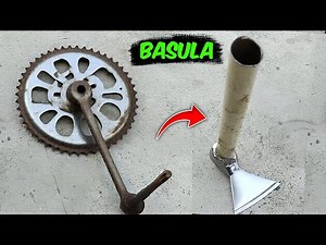साइकिल Pedal से Basula बनाओ | Making A Adze | Making A Adze Tool From An Old Rusty Scrap | Basula