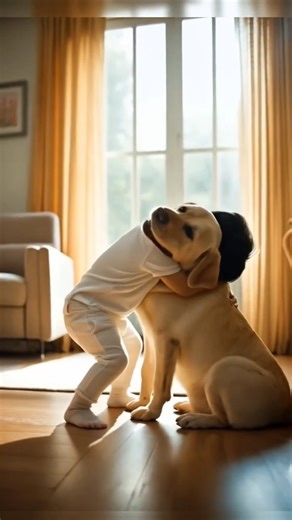 OMG! Baby Terrified of Vacuum Runs to His Dog for Protection - This Will Melt You!