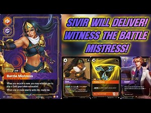 SIVIR RIFTBOUND DECK, GUIDE, AND GAMES!