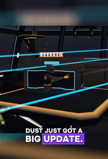 Reporting other players is now possible on the scoreboard! Quickmatch Zone in middle of hub lets you queue up a full group and all join a match together. Cavern Depth is totally rebuilt and Munitions Factory is now in quickmatch. Lots of balance changes and buffs and nerfs to over powered classes. And more… Join discord to keep up to date and share ideas and suggestions or report bugs! Help us make DUST the best free VR PvP game. #dustvr #metaquest #steamframe #vrgame #vrgaming