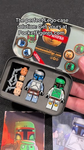 Get yours today! #lego #legostarwars #legominifigures #nostalgia | lego pocket fig case