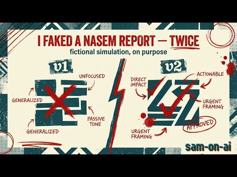 Two AI-Simulated NASEM Committees Walked Into a Repo
