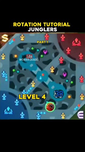 Jungler Rotation Tutorial for Mobile Legends: MLBB Gameplay