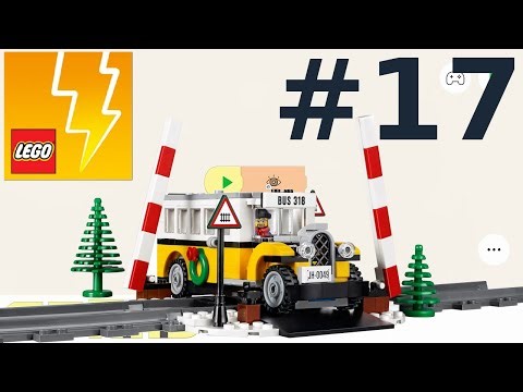 Lego Powered Up Tutorial #17: parallel tasks for a railway crossing [English|HD]
