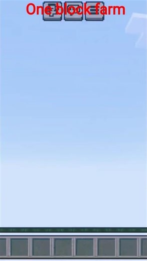 one block mincraft farm/ gamer fleet