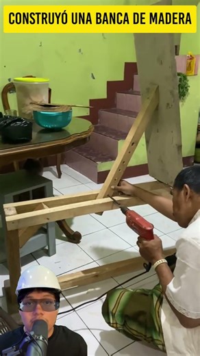 No pudo pagar el gym… así que construyó uno en casa 💪🔥 #tips #diy