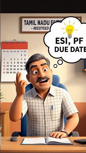 Due dates for ESI, PF filing and payment